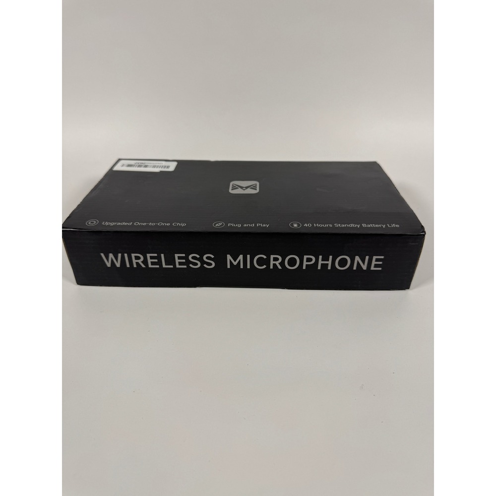 Croove Dual Wireless Microphone System Handheld Karaoke Mic Set Black